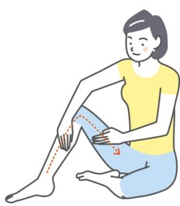 内もものマッサージ