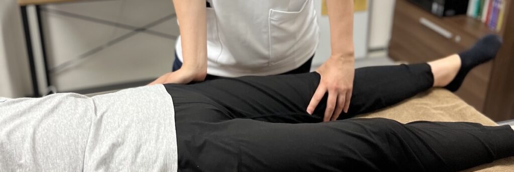 脚の施術