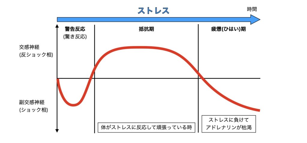 ストレス曲線
