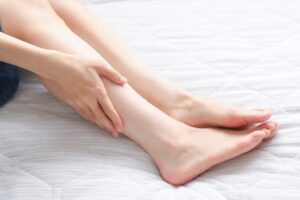 女性のふくらはぎ