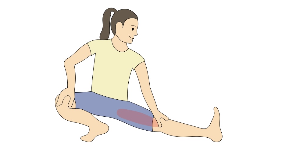 内転筋ストレッチ